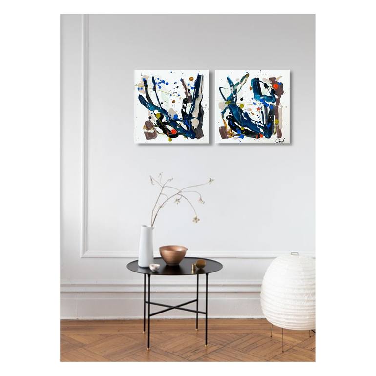 Original Abstract Painting by Maria Esmar