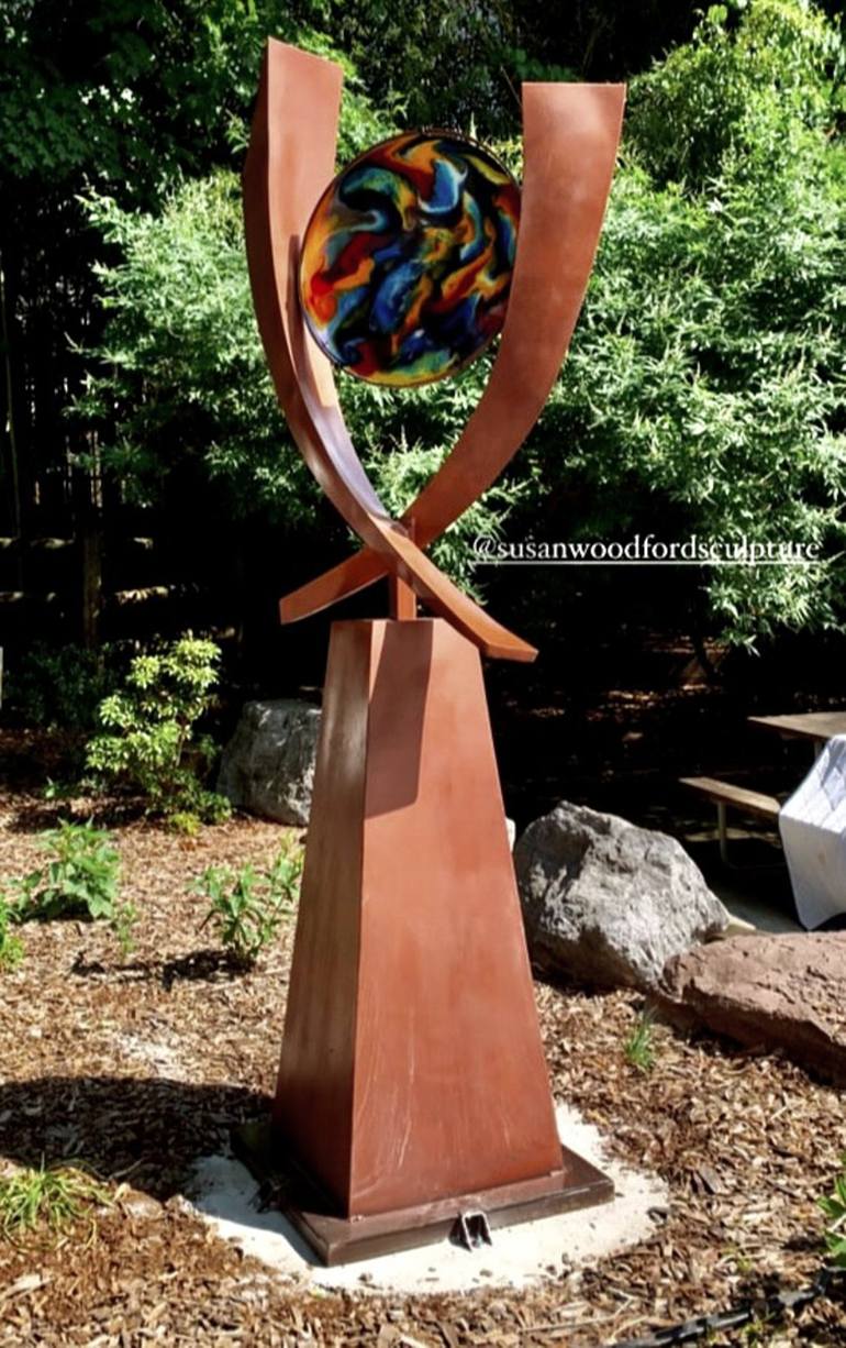 Original Modern Abstract Sculpture by Susan Woodford