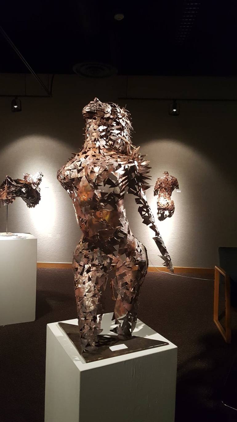 Original Figurative Women Sculpture by Susan Woodford