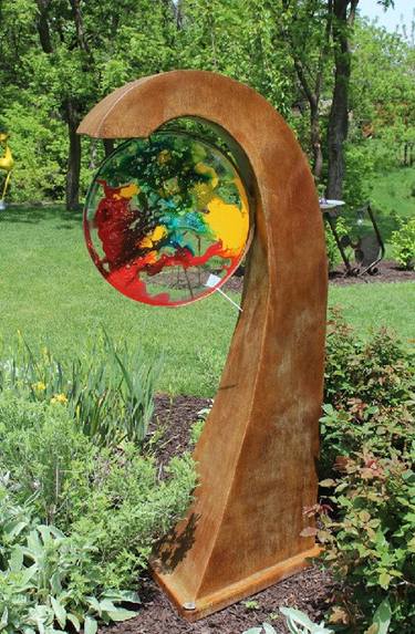 Original Abstract Sculpture by Susan Woodford