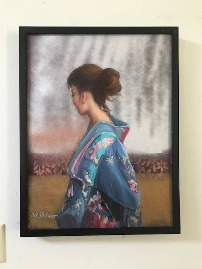 Original Figurative Women Painting by Deirdre Shibano