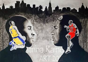 Original Sports Paintings by Katrina Rainey