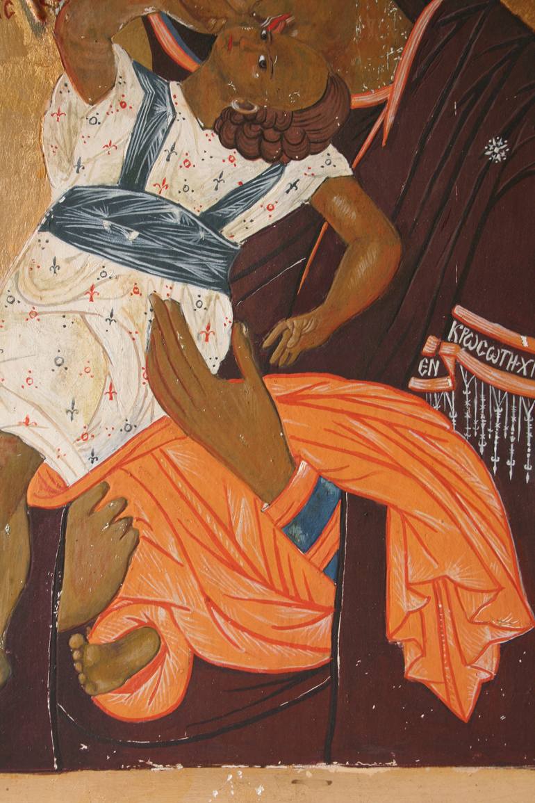 Original Figurative Religion Painting by Fedor Rakic