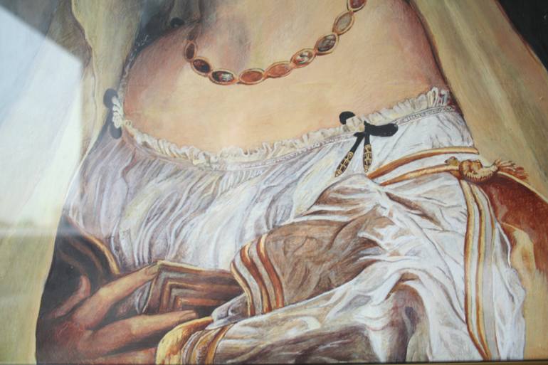 Original Realism People Painting by Fedor Rakic