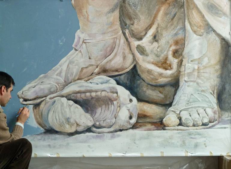 Original Figurative Other Painting by Daniel Yordanov