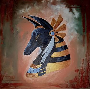Saatchi Art Artist Olga Benke; Paintings, “Anubis” #art