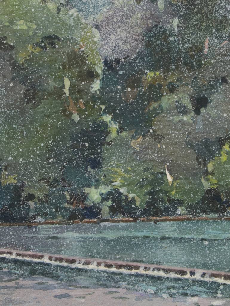 Original Fine Art Landscape Painting by INAKI ARBULO
