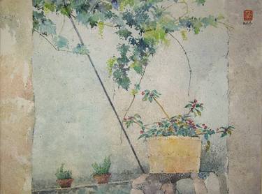 Original Floral Paintings by INAKI ARBULO