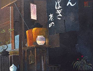 Original Documentary Interiors Paintings by INAKI ARBULO