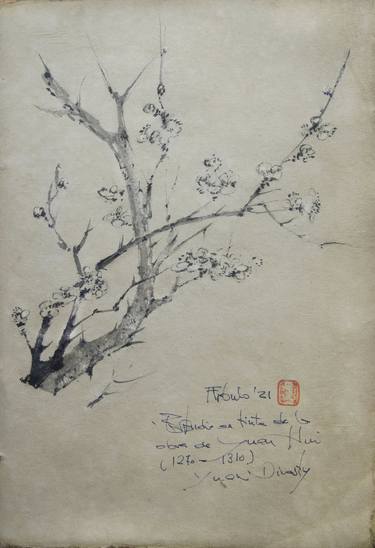 Original Expressionism Tree Drawings by INAKI ARBULO