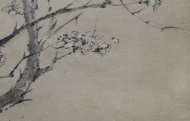 Original Expressionism Tree Drawing by INAKI ARBULO
