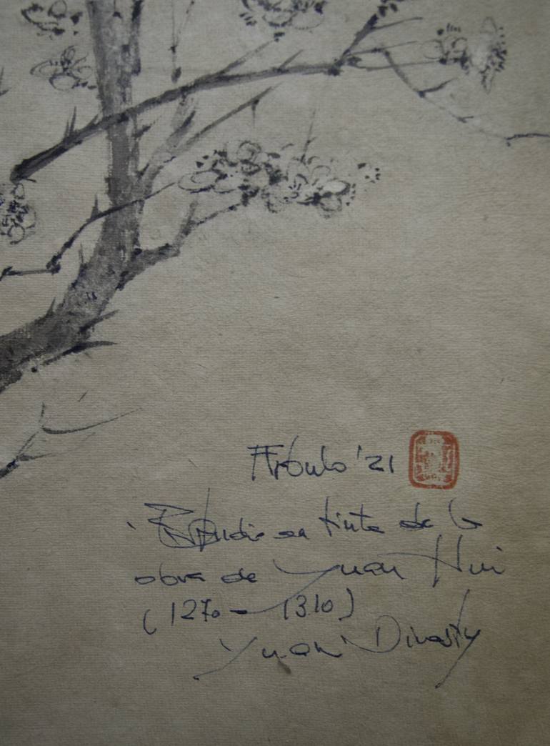 Original Tree Drawing by INAKI ARBULO