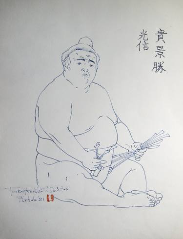 Original Expressionism Sports Drawings by INAKI ARBULO