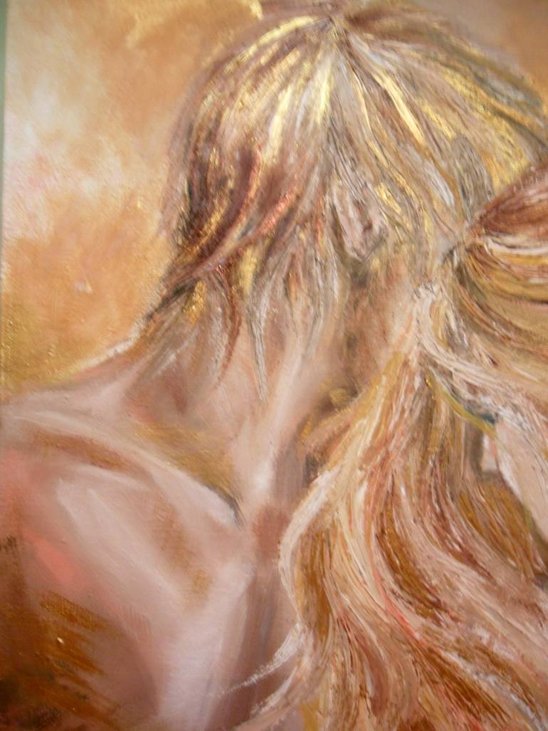 Original Abstract Nude Painting by Anastasiia Kasianova