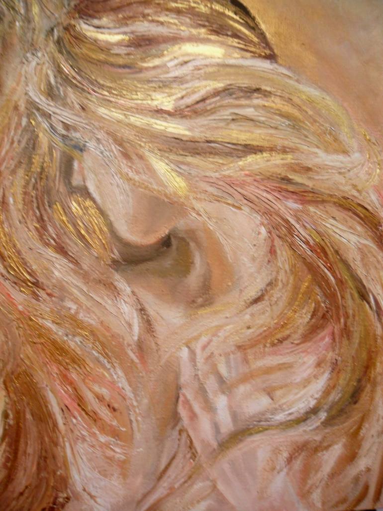 Original Abstract Nude Painting by Anastasiia Kasianova