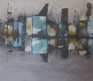 Print of Abstract Architecture Paintings by Iveta Zaharova