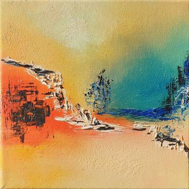 Original Abstract Landscape Paintings by Iveta Zaharova