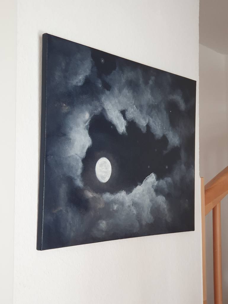 Original Abstract Landscape Painting by Iveta Zaharova