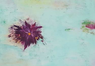 Print of Abstract Floral Paintings by Iveta Zaharova