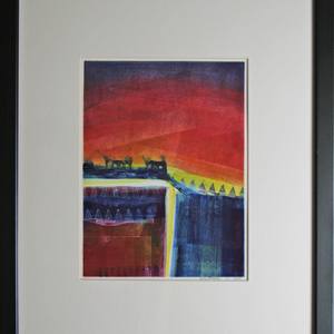 Collection Framed Monoprints