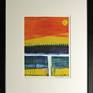 Collection Framed Monoprints