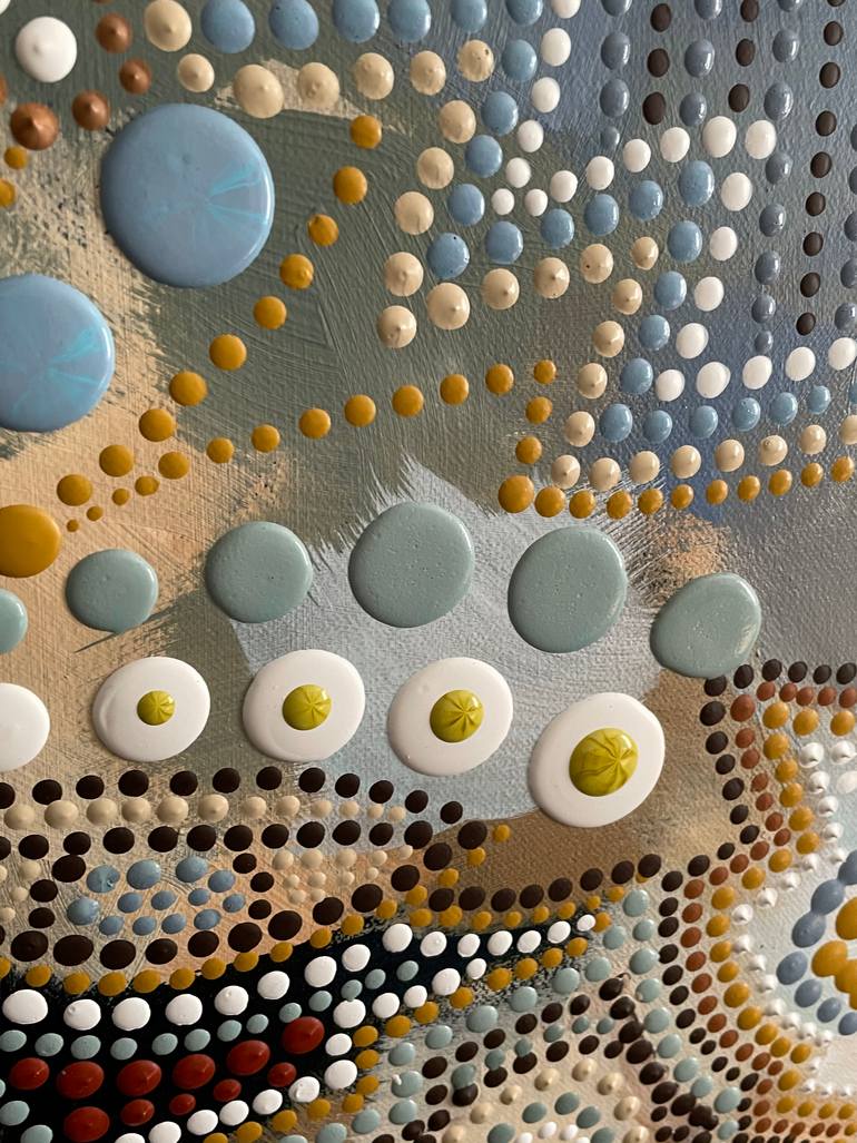 Original Conceptual Abstract Painting by Taylor Daum