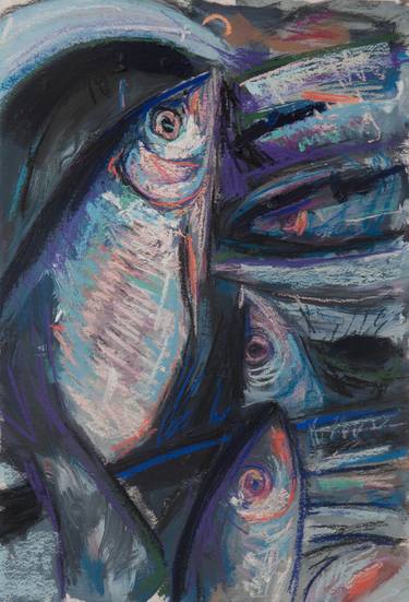 Print of Fish Paintings by Matt Hayes