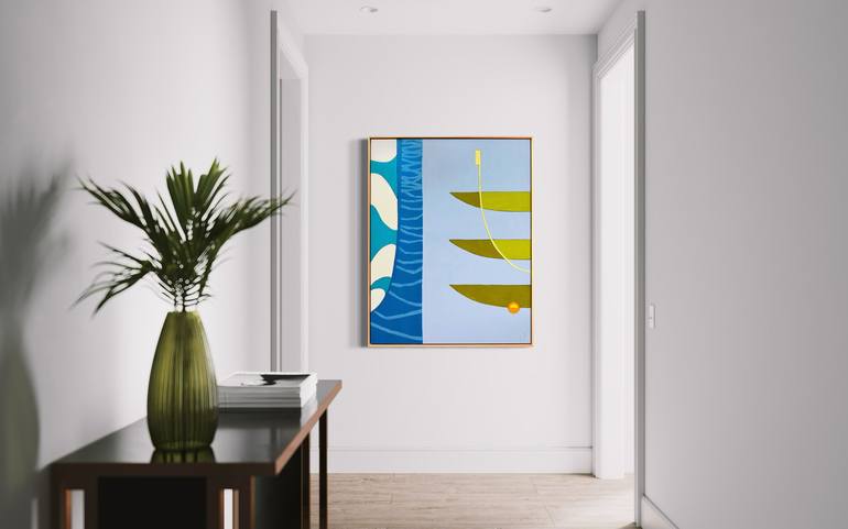 Original Fine Art Abstract Painting by Kristen Guest