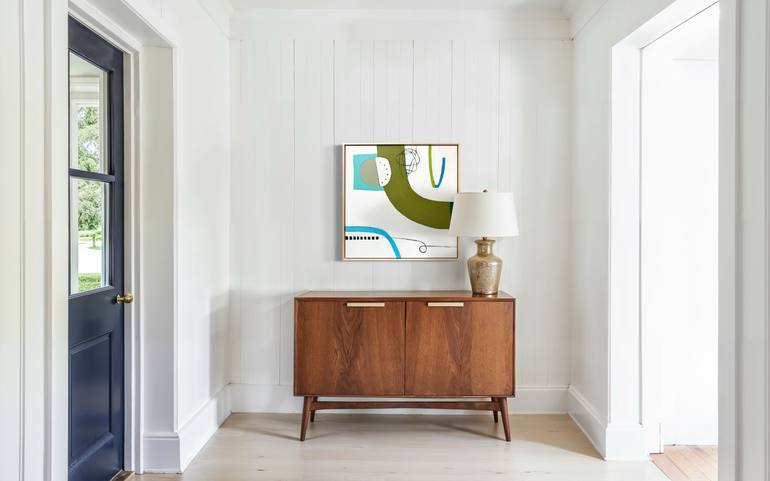 Original Abstract Expressionism Abstract Painting by Kristen Guest