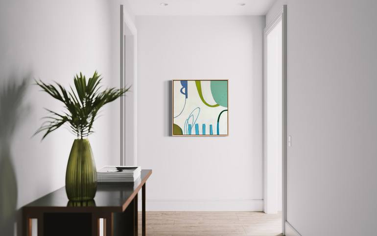 Original Abstract Expressionism Abstract Painting by Kristen Guest