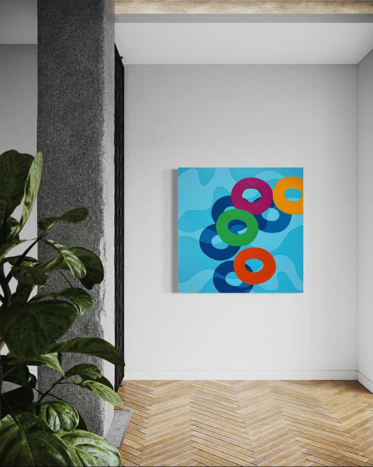 Original Contemporary Abstract Painting by Kristen Guest