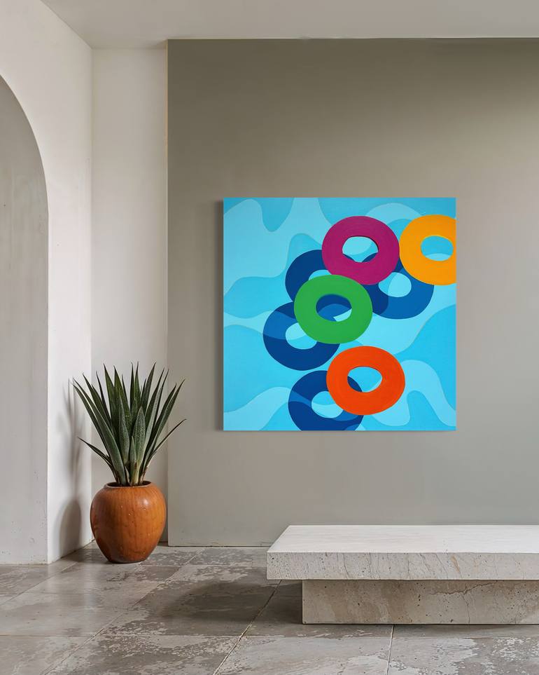 Original Contemporary Abstract Painting by Kristen Guest