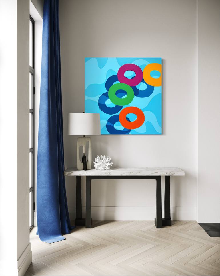 Original Contemporary Abstract Painting by Kristen Guest