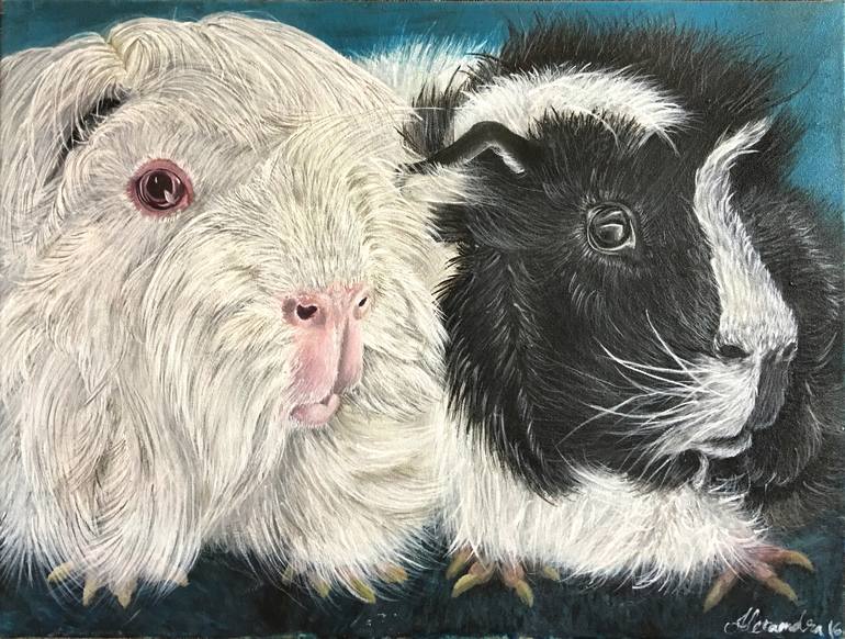 guinea pig painting