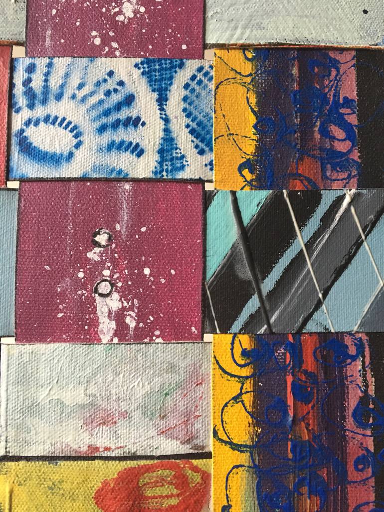 Original Abstract Expressionism Abstract Painting by Joanne Demartino