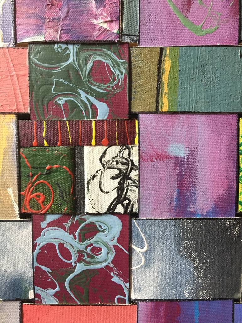 Original Abstract Expressionism Abstract Painting by Joanne Demartino