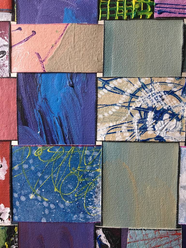Original Abstract Expressionism Abstract Painting by Joanne Demartino
