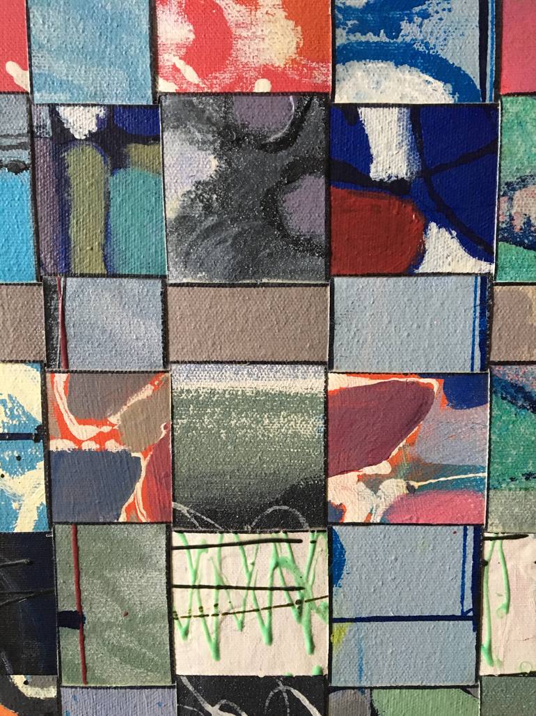 Original Abstract Expressionism Abstract Painting by Joanne Demartino