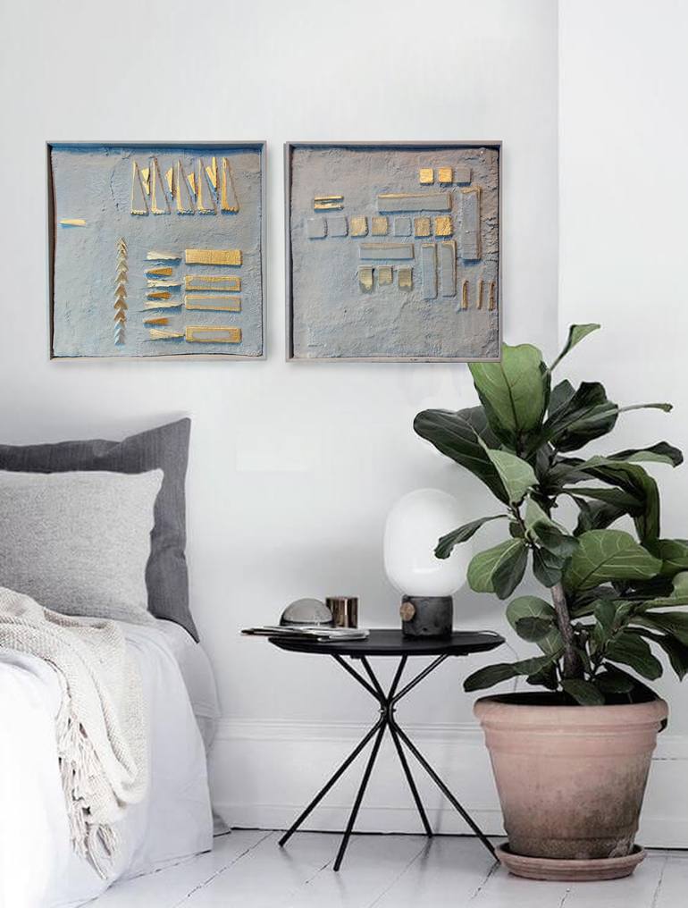 Original Abstract Expressionism Abstract Sculpture by Ilana Aviv