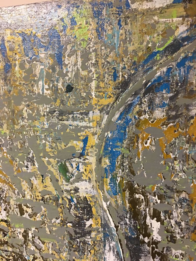 Original Abstract Expressionism Abstract Painting by Barbara Zagorski