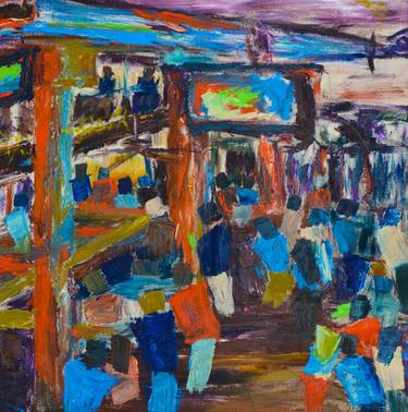 Print of Abstract Expressionism Interiors Paintings by Jonathon Lee Shannon