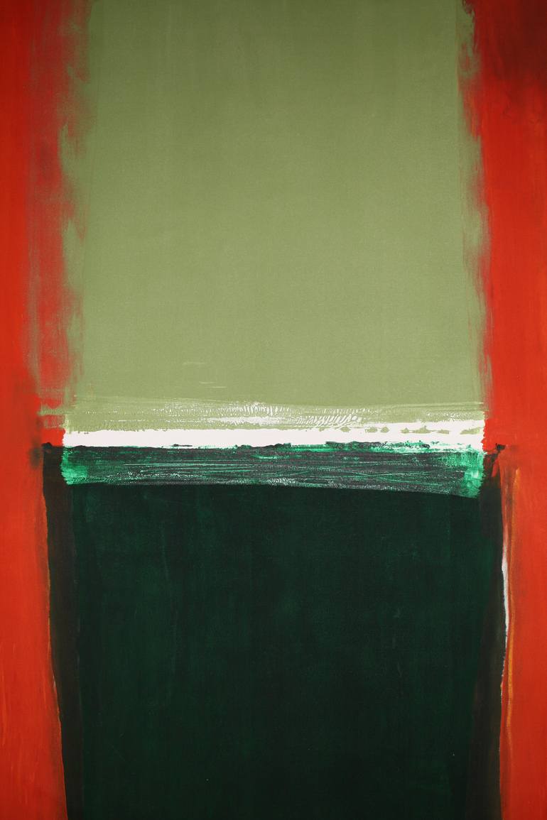 Original Conceptual Abstract Painting by John Spears