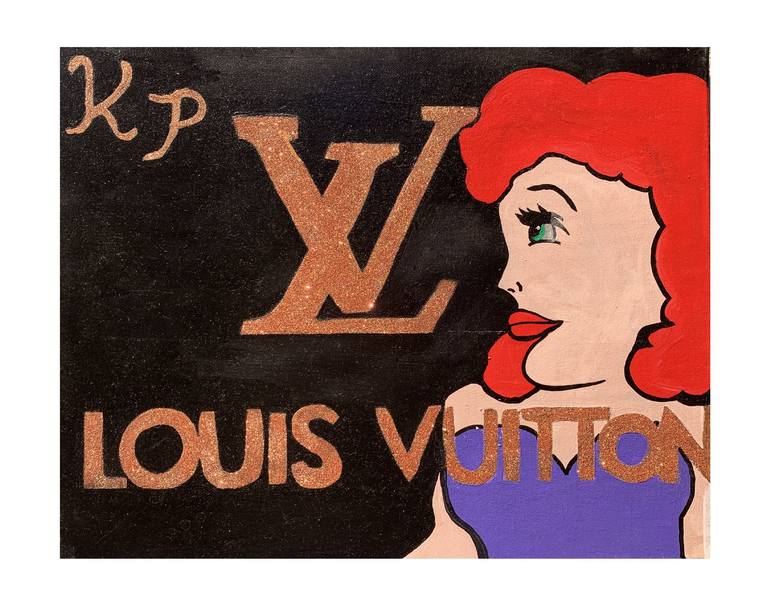 Louis Vuitton Logo Pop Art
