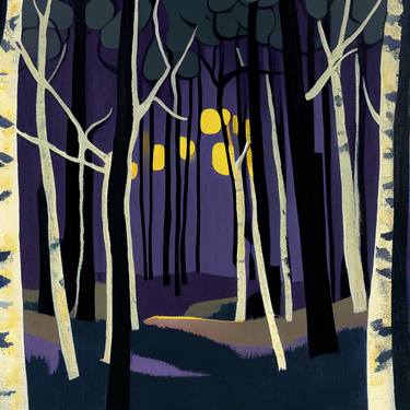 Print of Tree Digital by Artspin Studio