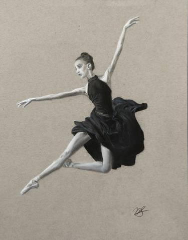 Print of Figurative Performing Arts Drawings by Natalya Fedorenko