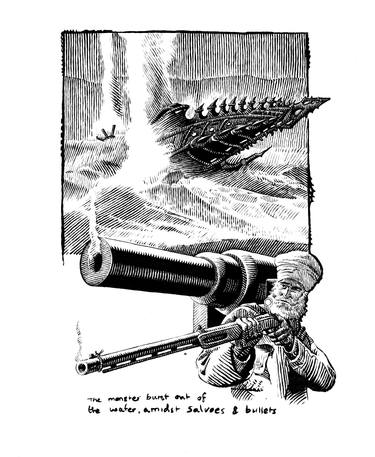 Original Realism Fantasy Drawings by Gary M Burley