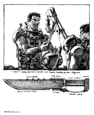 Original Realism Fantasy Drawings by Gary M Burley