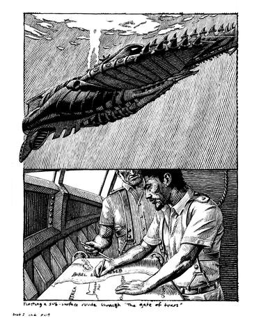 Original Realism Fantasy Drawings by Gary M Burley