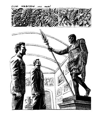 Original Realism Fantasy Drawings by Gary M Burley