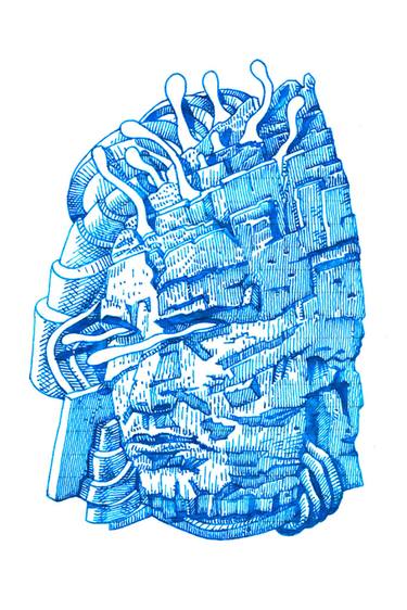 Original Surrealism Fantasy Drawings by Gary M Burley